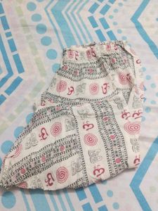 Printed Harem Pants