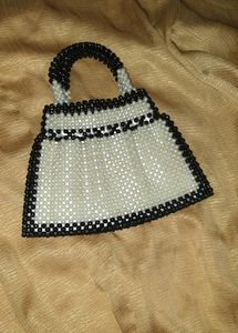 Pearl Beaded Fancy Handbag