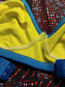 Non-Wired Non-Padded Everyday Bra In Yellow