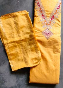 Lime Green Embellished Suit Piece