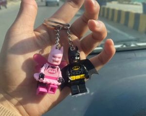 Batman couple Keychain. 💗🖤