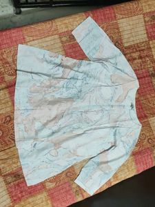 Marble Print Soft Cotton Kurta