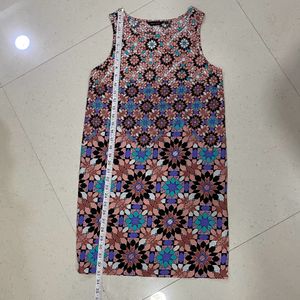 Printed Shift Dress