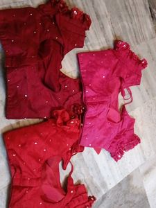 Fancy Blouse Ruffle &amp; Stylish BACK