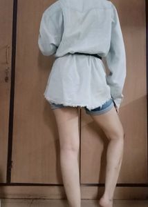 Denim Shirt Dress