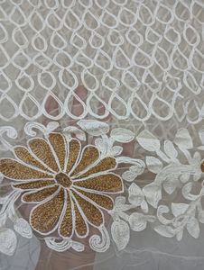 White Cotton Thread Work Net