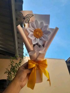 Handmade Ribbon Flower 💐👀