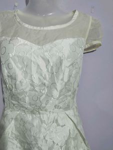 White Silk Dress