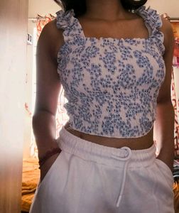 Floral Crop Top