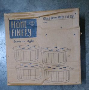 Home Finery Glass Bowl Set
