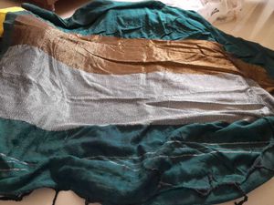 Green cotton Saree