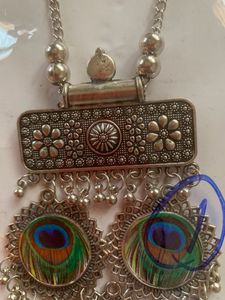 Oxidised Necklace