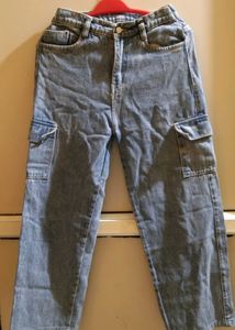 Cargo Denim Jeans