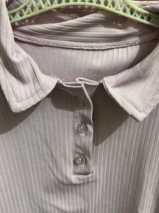 Cute Collared Top