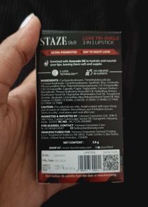 STAZE 9TO9 LIPSTICK + LIP GLOSS SET