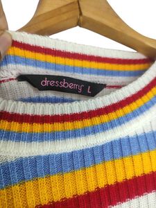 Striped Knit Top