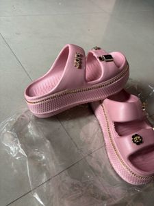 girl women Pink Platform Sandals