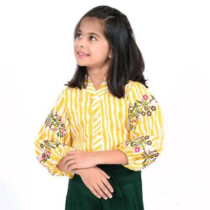 Embroidered top n Paper Bag Pants Party Dress