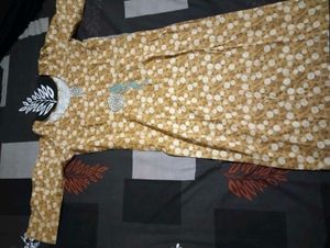 Floral Print Kurta set with duppata