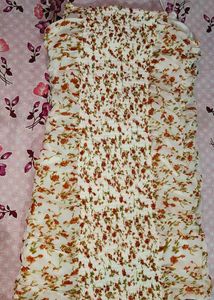 Flower Print Bodycon Dress