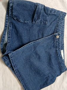 Denim Skort