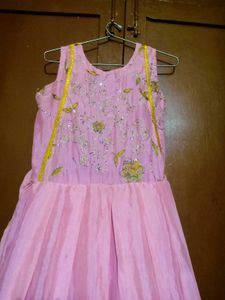 A Beautiful Long Gown With Shrug