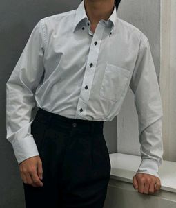 One plece Anime cute embroidered formal shirt