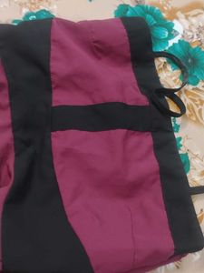 Wine Colour Party Wear Top