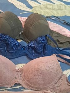 Combo Of Four Imported Fabric Bra