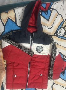 Boys' Color Block Puffer Jacket
