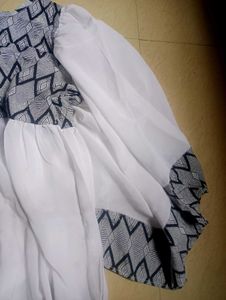 White Boho Top