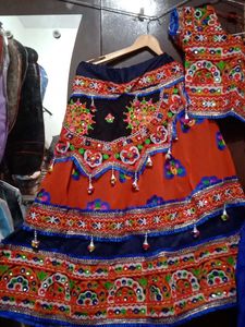 9 To 11 Years Girls Garba Choli