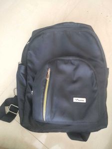Stylish Black Backpack – school/College Bag