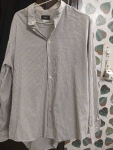 ARG' Slim Striped Button-Down Shirt