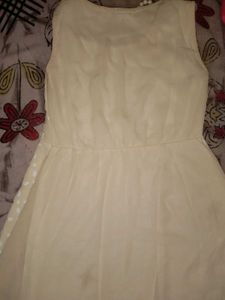 Cream Dress