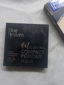 blue heaven oil control compact powder 🎀💗