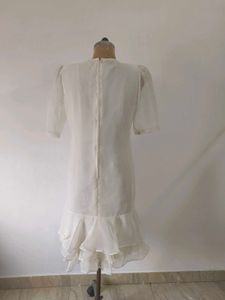Vintage Inspired Cream Dress