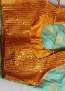 Golden Lehenga(sleeveless)🥰