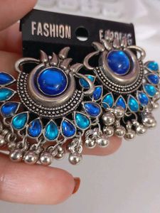 Blue Stone Earrings