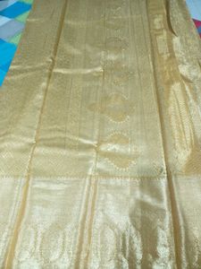 Gold Bridal Kanchivaram Silk Saree
