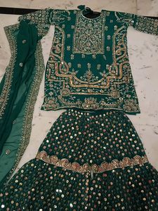 New Beautiful Heavy Wedding Dress