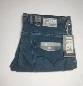 Stylish Blue (40) size Denim Jeans.