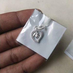 Silver Flower Pendant