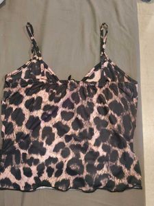 Leopard cami top