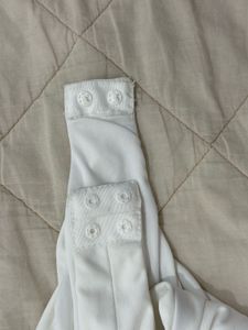 Zara White layered bodysuit