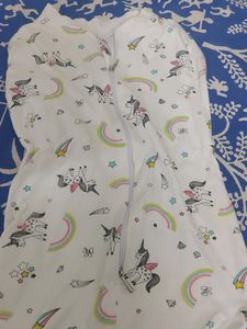 Baby Swaddle Wrap With Zip For New Born
