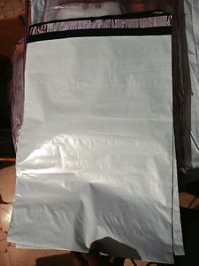 20 - 12x16 Inch Plain Poly Bags