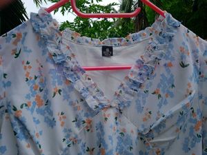 Floral Print Mini Dress