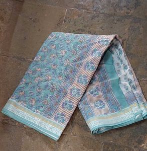 Floral Print Saree