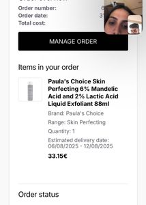 Paula&#39;s Choice Exfoliant